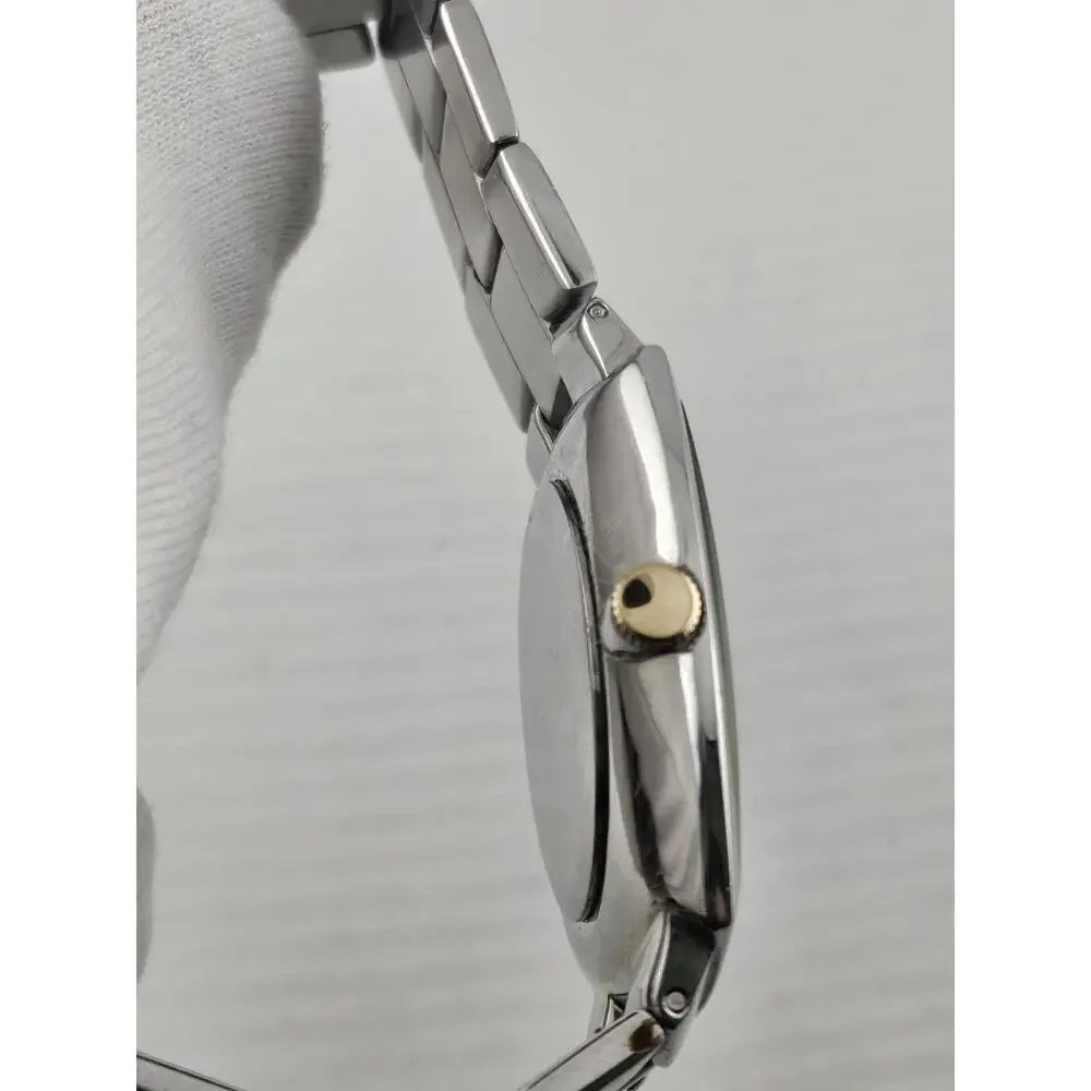 NWOT Mens Kenneth Cole New York KC 3437 Thin Quartz Watch New Battery Runs